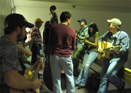 musicians jamming