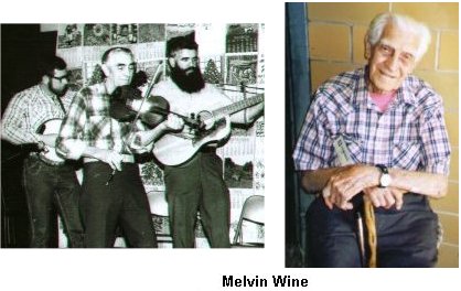 Melvin Wine, fiddler